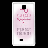 Coque LG F5 Perfection au féminin ZG