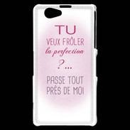 Coque Sony Xperia Z1 Compact Perfection au féminin ZG