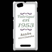 Coque Sony Xperia M Fabriqué en 1953 ZG
