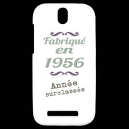 Coque HTC One SV Fabriqué en 1956 ZG