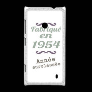 Coque Nokia Lumia 520 Fabriqué en 1954 ZG