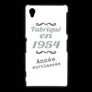 Coque Sony Xpéria Z1 Fabriqué en 1954 ZG