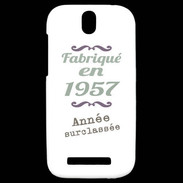 Coque HTC One SV Fabriqué en 1957 ZG