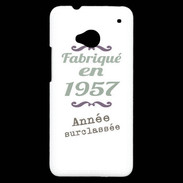 Coque HTC One Fabriqué en 1957 ZG