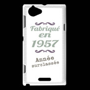 Coque Sony Xperia L Fabriqué en 1957 ZG