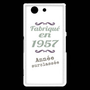 Coque Sony Xperia Z3 Compact Fabriqué en 1957 ZG