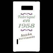 Coque LG Optimus L7 Fabriqué en 1958 ZG