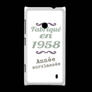 Coque Nokia Lumia 520 Fabriqué en 1958 ZG