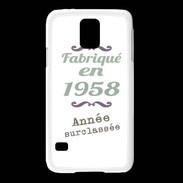 Coque Samsung Galaxy S5 Fabriqué en 1958 ZG