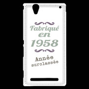 Coque Sony Xperia T2 Ultra Fabriqué en 1958 ZG