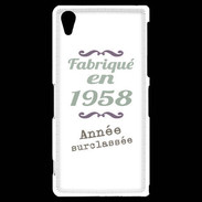 Coque Sony Xperia Z2 Fabriqué en 1958 ZG