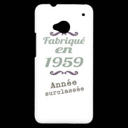 Coque HTC One Fabriqué en 1959 ZG