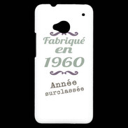 Coque HTC One Fabriqué en 1960 ZG