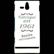 Coque Sony Xperia U Fabriqué en 1961 ZG