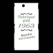 Coque Sony Xpéria Z Ultra Fabriqué en 1963 ZG