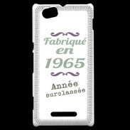 Coque Sony Xperia M Fabriqué en 1965 ZG