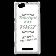 Coque Sony Xperia M Fabriqué en 1967 ZG