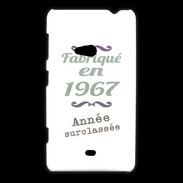 Coque Nokia Lumia 625 Fabriqué en 1967 ZG