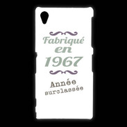 Coque Sony Xpéria Z1 Fabriqué en 1967 ZG