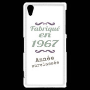 Coque Sony Xperia Z2 Fabriqué en 1967 ZG