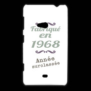 Coque Nokia Lumia 625 Fabriqué en 1968 ZG