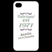 Coque iPhone 4 / iPhone 4S Fabriqué en 1971 ZG
