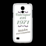Coque Samsung Galaxy S4mini Fabriqué en 1971 ZG