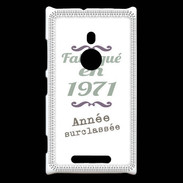 Coque Nokia Lumia 925 Fabriqué en 1971 ZG