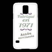 Coque Samsung Galaxy S5 Fabriqué en 1971 ZG