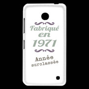 Coque Nokia Lumia 630 Fabriqué en 1971 ZG