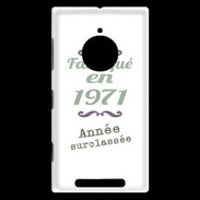 Coque Nokia Lumia 830 Fabriqué en 1971 ZG