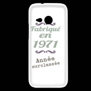 Coque HTC One Mini 2 Fabriqué en 1971 ZG