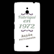 Coque Nokia Lumia 1320 Fabriqué en 1972 ZG
