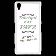 Coque Sony Xperia Z2 Fabriqué en 1972 ZG