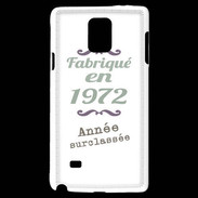 Coque Samsung Galaxy Note 4 Fabriqué en 1972 ZG