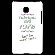 Coque LG Optimus L3 II Fabriqué en 1975 ZG