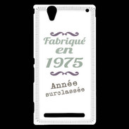 Coque Sony Xperia T2 Ultra Fabriqué en 1975 ZG