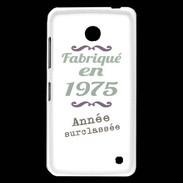 Coque Nokia Lumia 630 Fabriqué en 1975 ZG