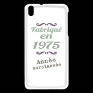 Coque HTC Desire 816 Fabriqué en 1975 ZG