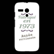 Coque Motorola G Fabriqué en 1973 ZG