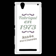 Coque Sony Xperia T2 Ultra Fabriqué en 1973 ZG