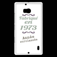 Coque Nokia Lumia 930 Fabriqué en 1973 ZG