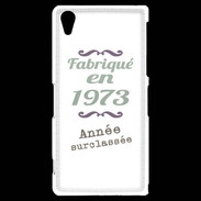 Coque Sony Xperia Z2 Fabriqué en 1973 ZG