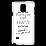 Coque Samsung Galaxy Note 4 Fabriqué en 1973 ZG