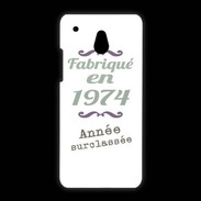 Coque HTC One Mini Fabriqué en 1974 ZG