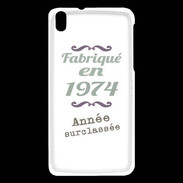 Coque HTC Desire 816 Fabriqué en 1974 ZG