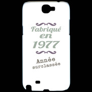 Coque Samsung Galaxy Note 2 Fabriqué en 1977 ZG