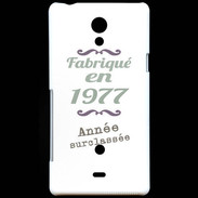 Coque Sony Xperia T Fabriqué en 1977 ZG