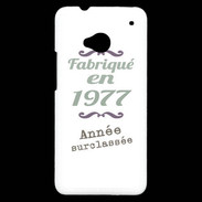Coque HTC One Fabriqué en 1977 ZG