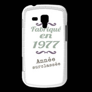 Coque Samsung Galaxy Trend Fabriqué en 1977 ZG